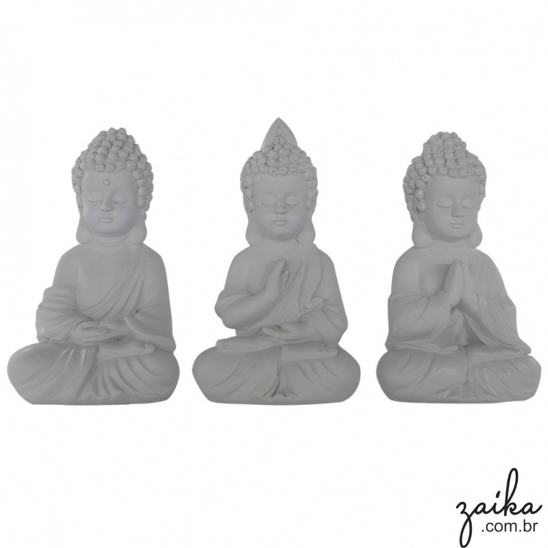 BUDA EM RESINA BRANCO