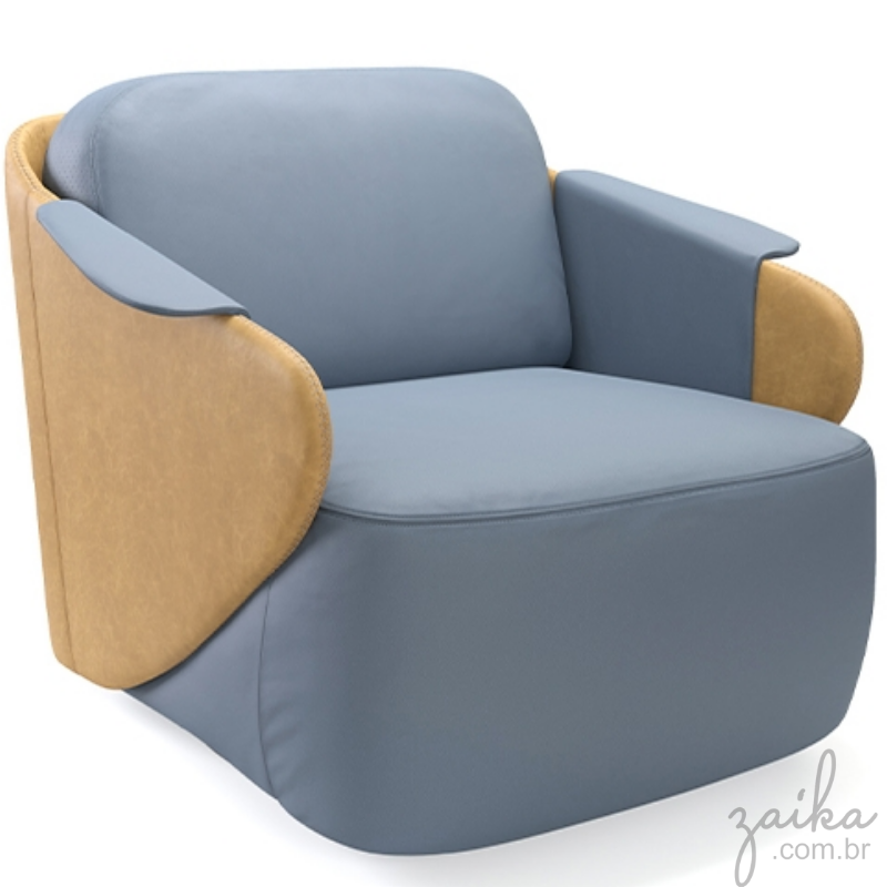 POLTRONA MANAI GIRATÓRIA|DESIGNER FABRÍCIO RONCCA