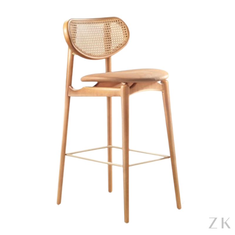 BANQUETA ENCOSTO EM PALHA | DESIGNER IBANEZ RAZZERA 