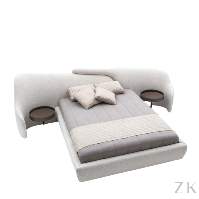 CAMA COM CABECEIRA|DESIGNER SÉRGIO BATISTA