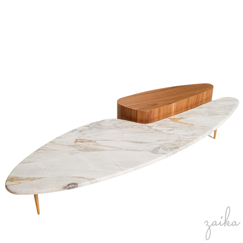 MESA DE CENTRO EM MÁRMORE