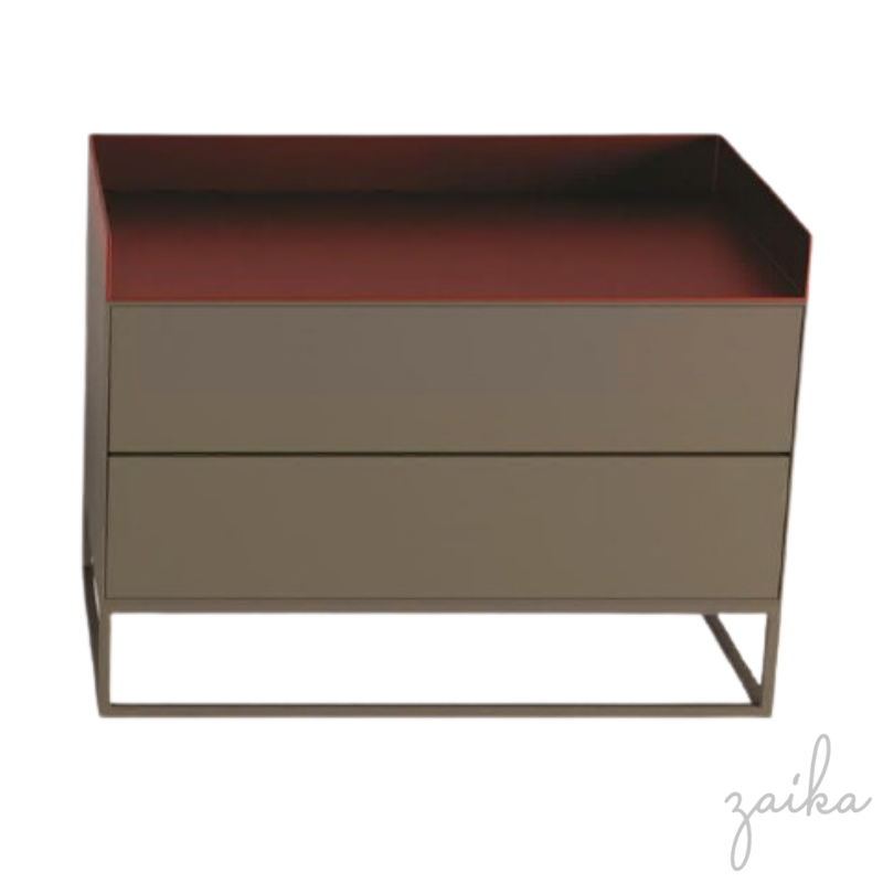 MESA DE CABECEIRA COM GAVETAS