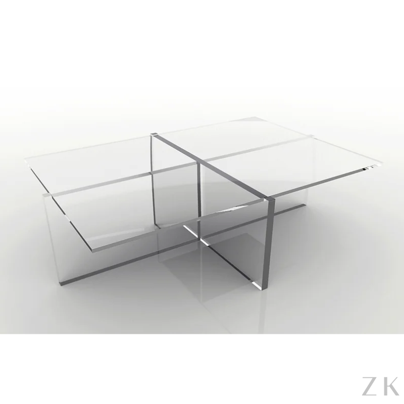 MESA DE CENTRO EM ACRÍLICO 