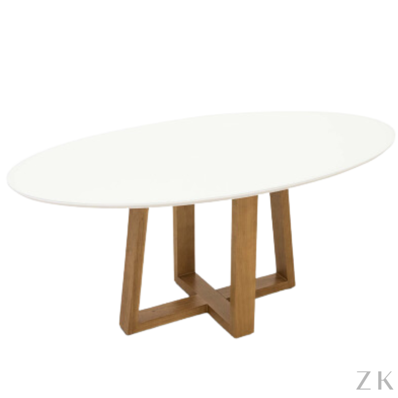 MESA DE JANTAR OVAL