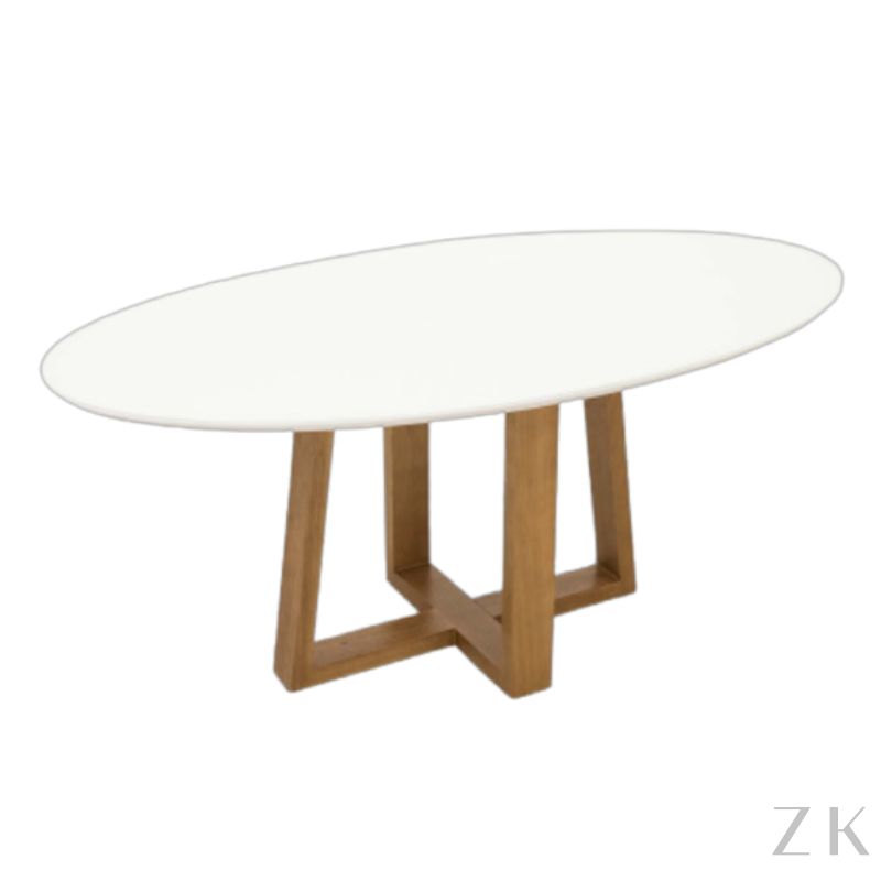 MESA DE JANTAR OVAL