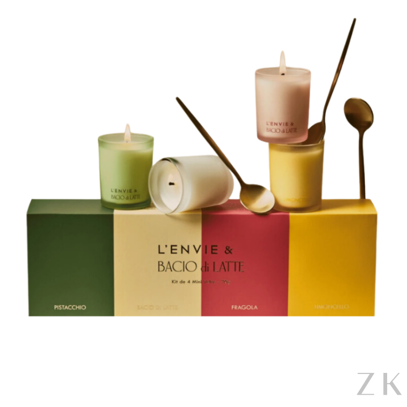 KIT MINI VELAS BACIO DI LATTE