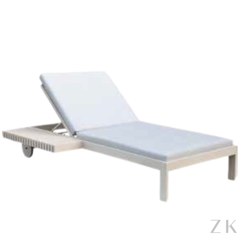 ESPREGUIÇADEIRA COM APOIO DE MESA  