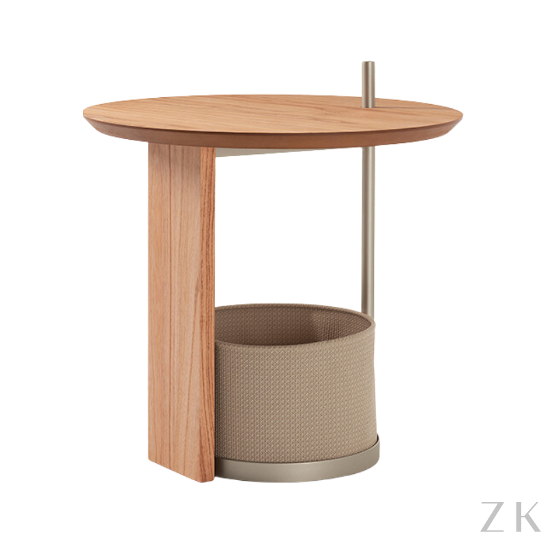 MESA LATERAL COM CESTO | DESIGNER LORENZO RAZZERA