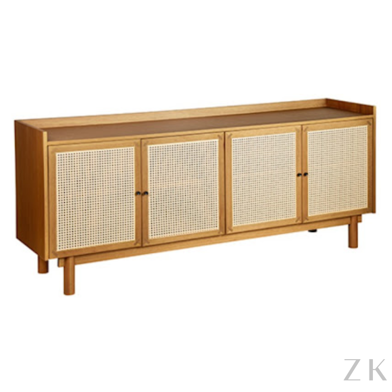BUFFET COM PORTAS EM PALHA