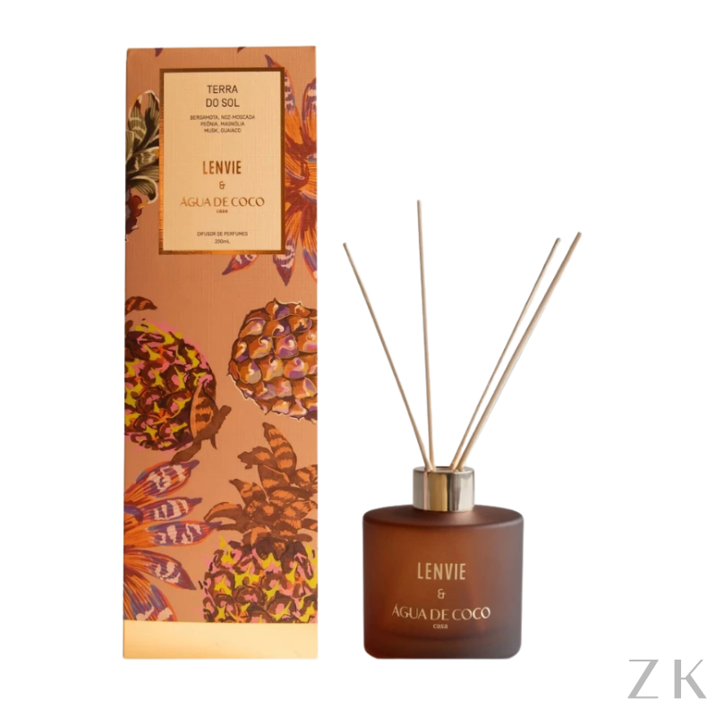 DIFUSOR DE PERFUME TERRA DO SOL - ÁGUA DE COCO