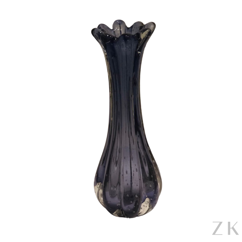 VASO EM MURANO BORDA FINA