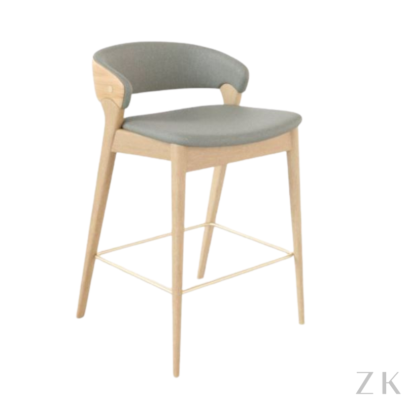 BANQUETA FIXA DETALHE ENCOSTO LAMINADO | DESIGNER IBANEZ RAZZERA
