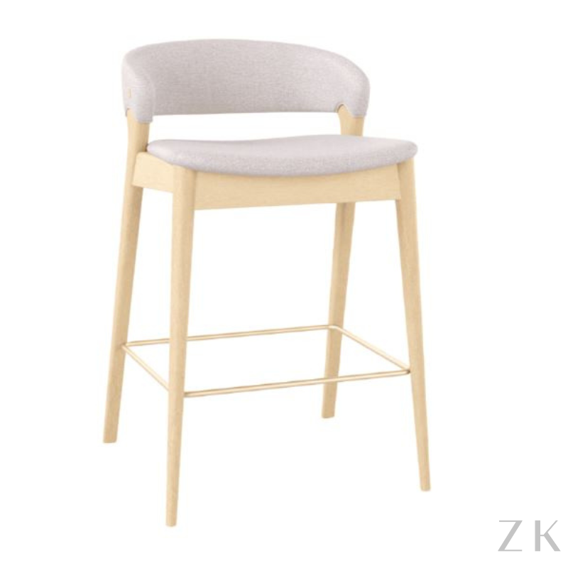 BANQUETA FIXA ENCOSTO ESTOFADO | DESIGNER IBANEZ RAZZERA
