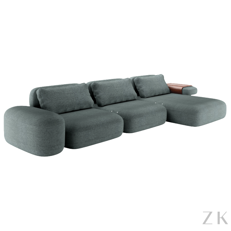 SOFÁ FIXO MODULAR | DESIGNER FABRÍCIO RONCCA