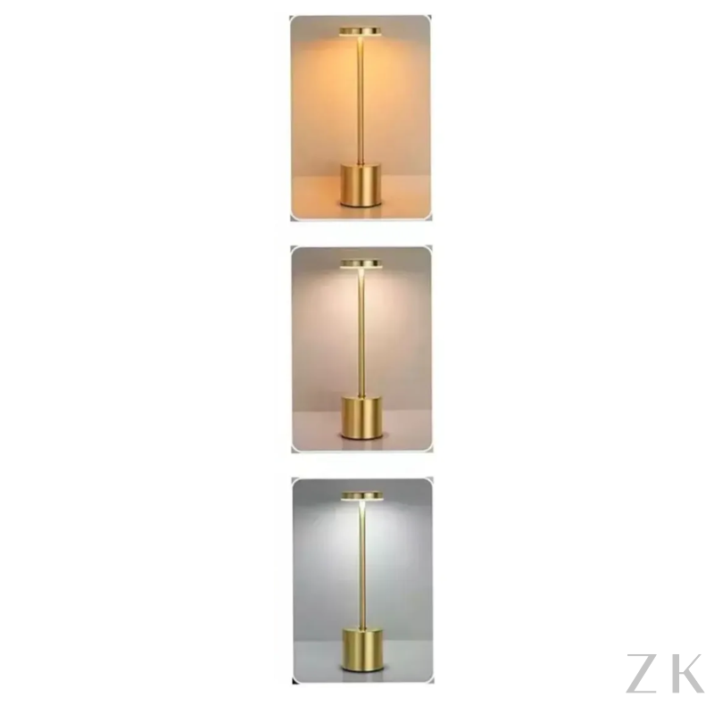 LUMINARIA DE MESA LED | DIMERIZÁVEL SEM FIO RECARREGÁVEL