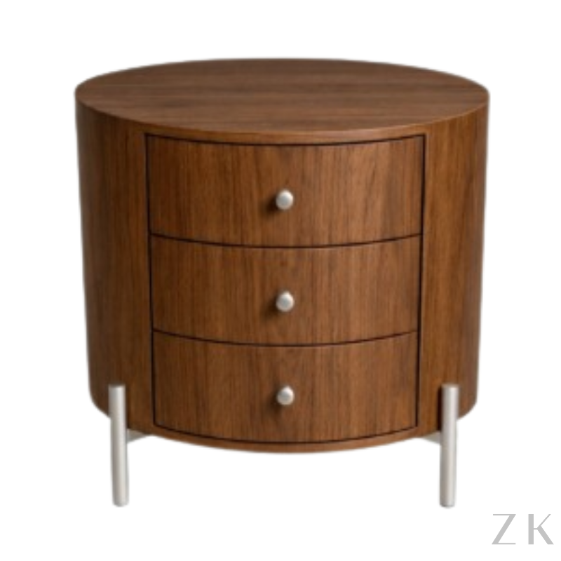 MESA DE CABECEIRA COM 3 GAVETAS