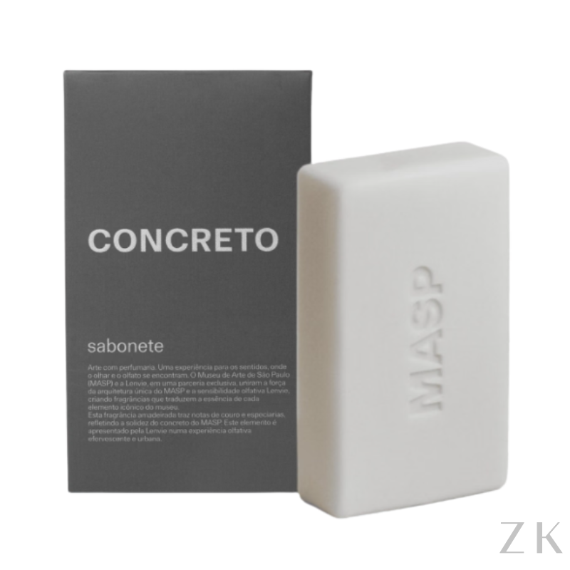 SABONETE EM BARRA CONCRETO | MASP | 120 G