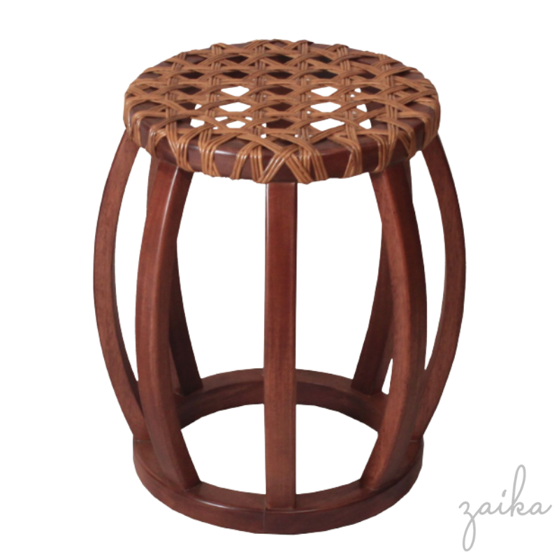 SEAT GARDEN EM JUNCO NATURAL E MADEIRA | ÁREA SEMI COBERTA