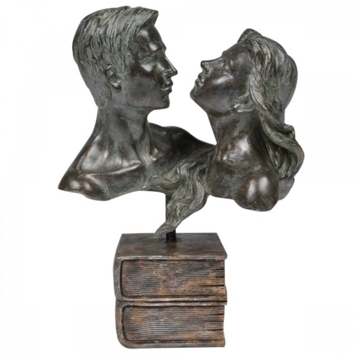 CASAL DECORATIVO EM RESINA