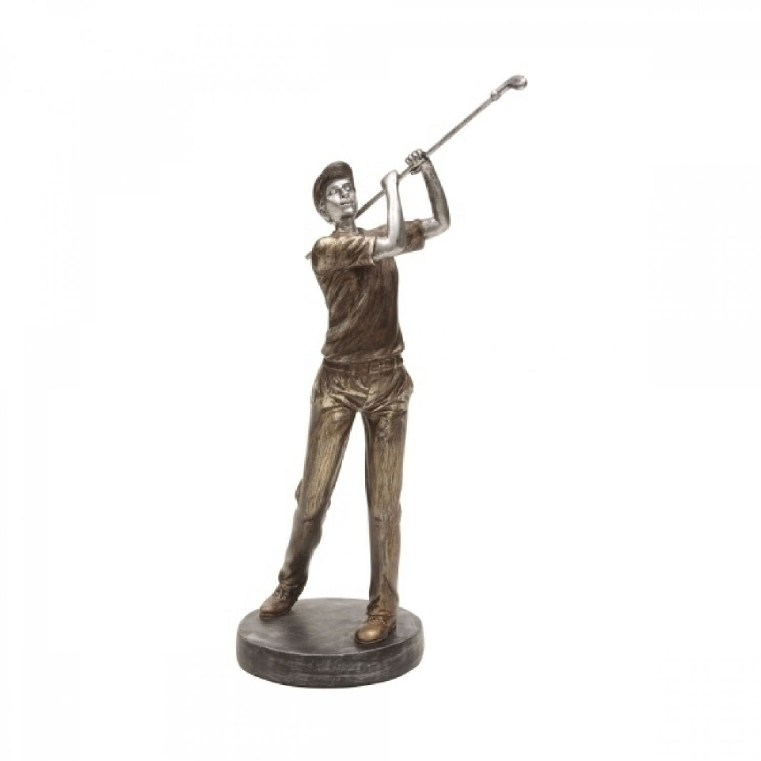 JOGADOR DE GOLF EM RESINA
