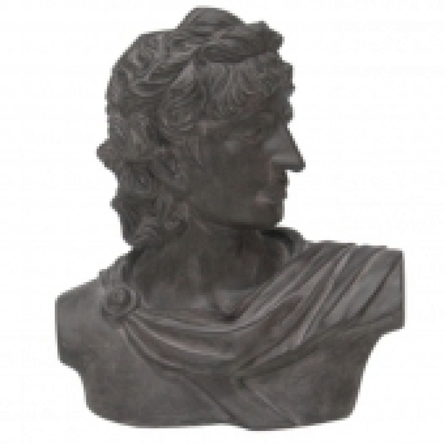 ESCULTURA ROSTO DECORATIVO EM RESINA