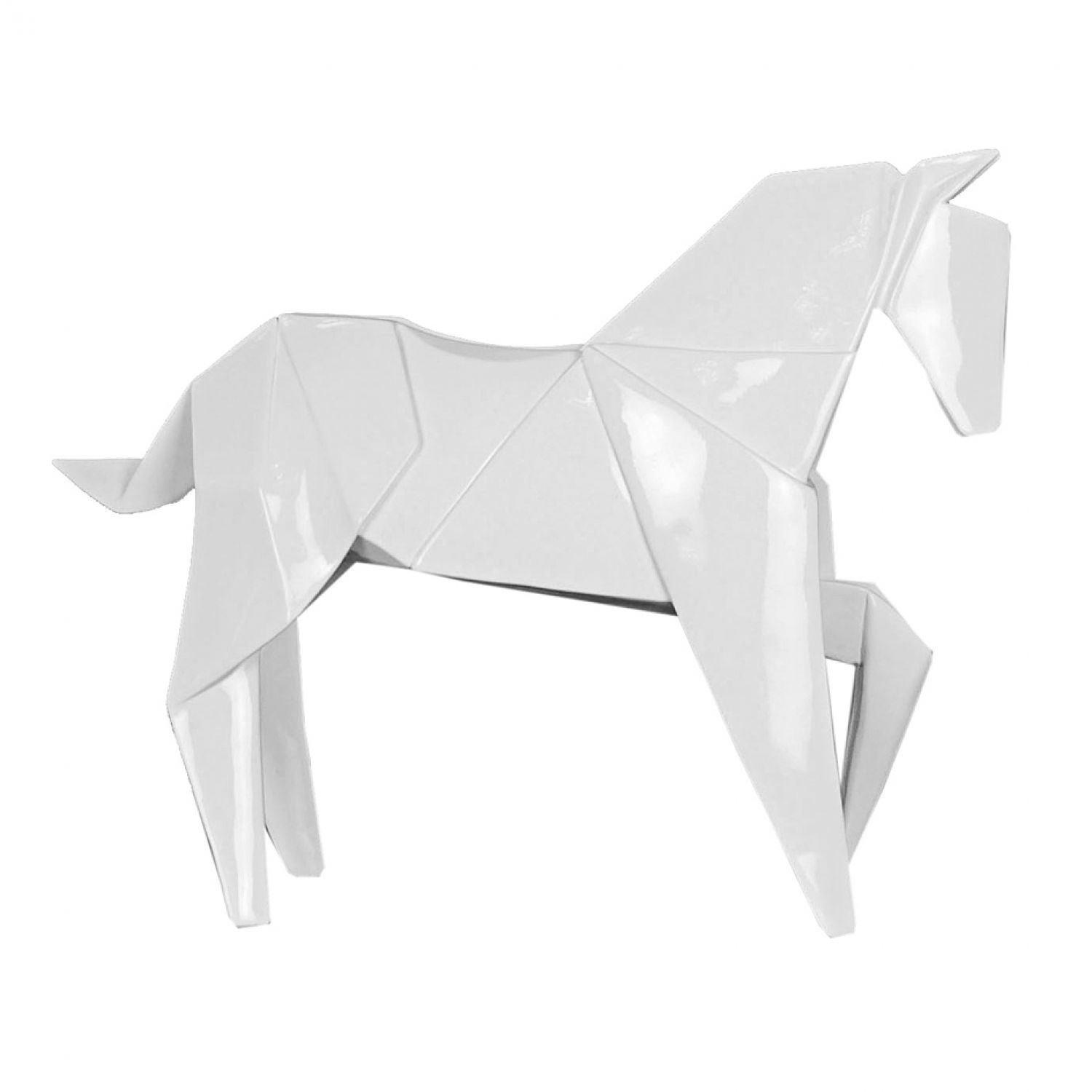 CAVALO BRANCO ORIGAMI