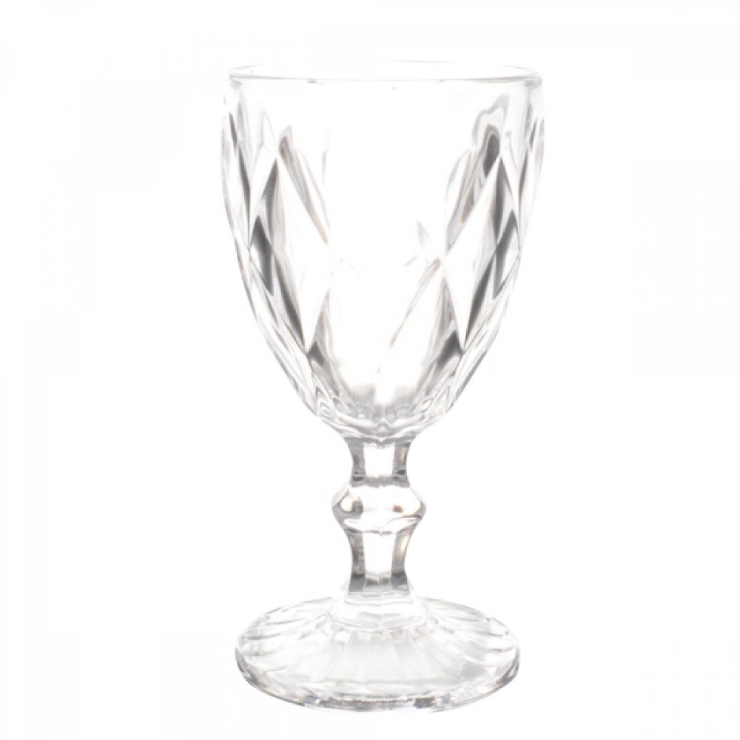 CJ DE 6 TACAS PARA VINHO TRANSPARENTE 16 CM.