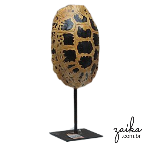 CASCO TARTARUGA NO PEDESTAL 
