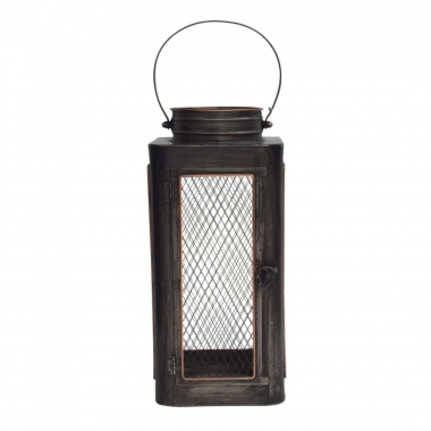 LANTERNA DECORATIVA EM METAL